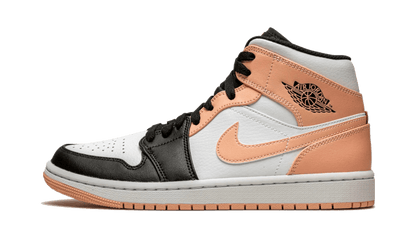 Air Jordan Air Jordan 1 Mid Crimson Tint czarny-biały - widok główny z boku | Saturaise.com