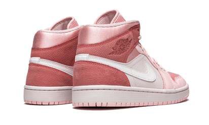 Buty Air Jordan Air Jordan 1 Mid Digital Pink - widok z przodu - Rozmiary EU