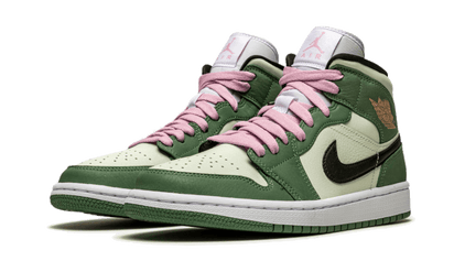 Kup oryginalne Air Jordan 1 Mid Dutch Green CZ0774-300 - widok z drugiego boku - Sneakersy