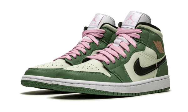Air Jordan 1 Mid Dutch Green - Kup oryginalne Air Jordan 1 Mid Dutch Green CZ0774-300 - widok z drugiego boku - Sneakersy