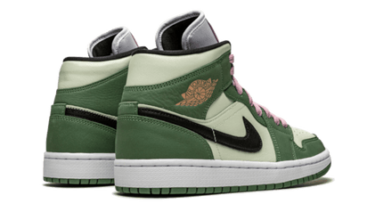 Buty Air Jordan Air Jordan 1 Mid Dutch Green - widok z przodu - Rozmiary EU