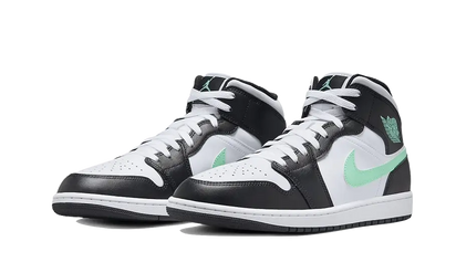 Kup oryginalne Air Jordan 1 Mid Green Glow DQ8426-103 - widok z drugiego boku - Sneakersy