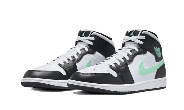 Air Jordan 1 Mid Green Glow - Kup oryginalne Air Jordan 1 Mid Green Glow DQ8426-103 - widok z drugiego boku - Sneakersy