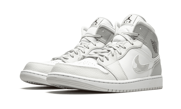 Air Jordan 1 Mid Grey Camo - Kup oryginalne Air Jordan 1 Mid Grey Camo DC9035-100 - widok z drugiego boku - Sneakersy