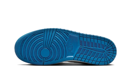 Buty Air Jordan Air Jordan 1 Mid Industrial Blue - widok z przodu - Rozmiary EU