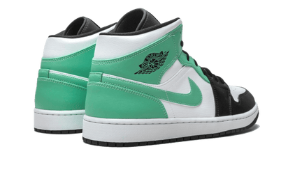 Buty Air Jordan Air Jordan 1 Mid Island Green - widok z przodu - Rozmiary EU