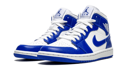 Kup oryginalne Air Jordan 1 Mid Kentucky Blue BQ6472-104 - widok z drugiego boku - Sneakersy