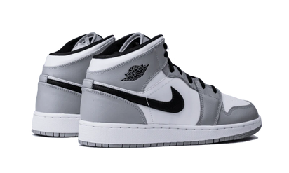 Buty Air Jordan Air Jordan 1 Mid Light Smoke Grey - widok z przodu - Rozmiary EU