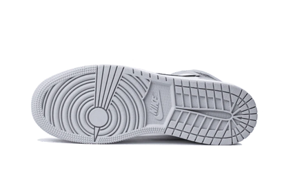 100% Oryginalne Air Jordan 1 Mid Light Smoke Grey - widok z tyłu - 1890.00 PLN