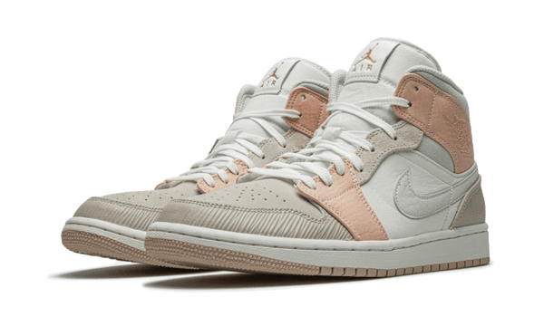 Air Jordan 1 Mid Milan - Kup oryginalne Air Jordan 1 Mid Milan CV3044-100 - widok z drugiego boku - Sneakersy