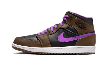 Air Jordan Air Jordan 1 Mid Palomino czarny-biały - widok główny z boku | Saturaise.com