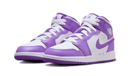 Kup oryginalne Air Jordan 1 Mid Purple Venom DQ8423-511 - widok z drugiego boku - Sneakersy