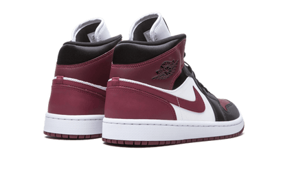 Buty Air Jordan Air Jordan 1 Mid SE Black Dark Beetroot - widok z przodu - Rozmiary EU