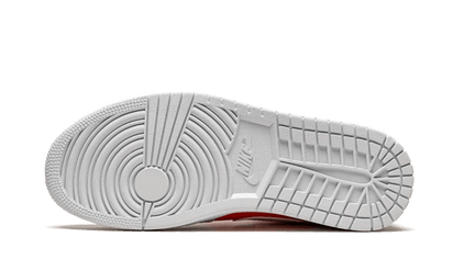 100% Oryginalne Air Jordan 1 Mid SE Bright Citrus - widok z tyłu - 1750.00 PLN