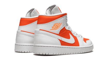 Buty Air Jordan Air Jordan 1 Mid SE Bright Citrus - widok z przodu - Rozmiary EU