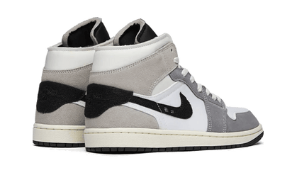 Buty Air Jordan Air Jordan 1 Mid SE Craft Cement Grey - widok z przodu - Rozmiary EU