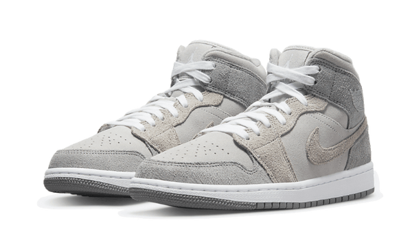 Air Jordan 1 Mid SE Particle Grey - Kup oryginalne Air Jordan 1 Mid SE Particle Grey DO7139-002 - widok z drugiego boku - Sneakersy