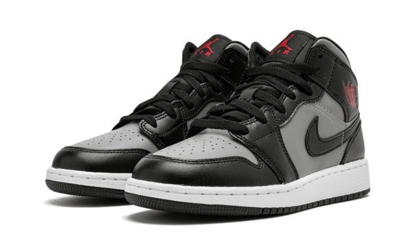 Air Jordan 1 Mid Shadow Red - Kup oryginalne Air Jordan 1 Mid Shadow Red 554724-096 - widok z drugiego boku - Sneakersy