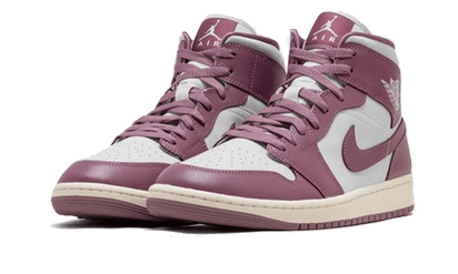 Kup oryginalne Air Jordan 1 Mid Sky J Mauve BQ6472-050 - widok z drugiego boku - Sneakersy