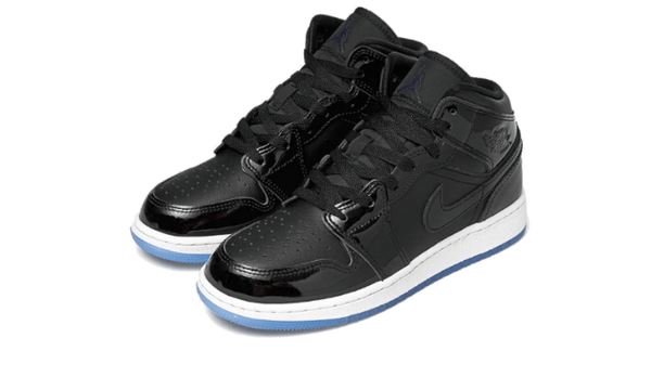 Air Jordan 1 Mid Space Jam - Kup oryginalne Air Jordan 1 Mid Space Jam DV1308-004 - widok z drugiego boku - Sneakersy