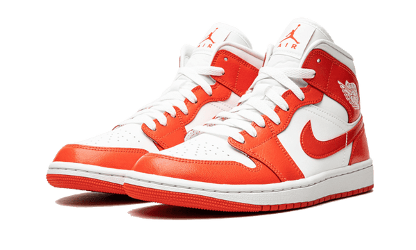 Air Jordan 1 Mid Syracuse - Kup oryginalne Air Jordan 1 Mid Syracuse BQ6472-116 - widok z drugiego boku - Sneakersy