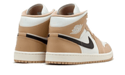 Buty Air Jordan Air Jordan 1 Mid Tan Black - widok z przodu - Rozmiary EU