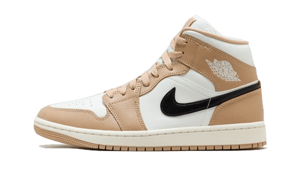 Air Jordan 1 Mid Tan Black
