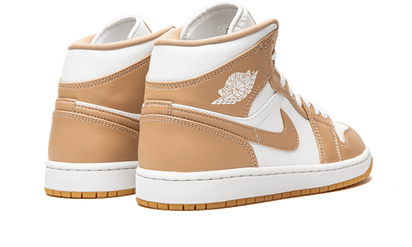 Buty Air Jordan Air Jordan 1 Mid Tan Gum - widok z przodu - Rozmiary EU