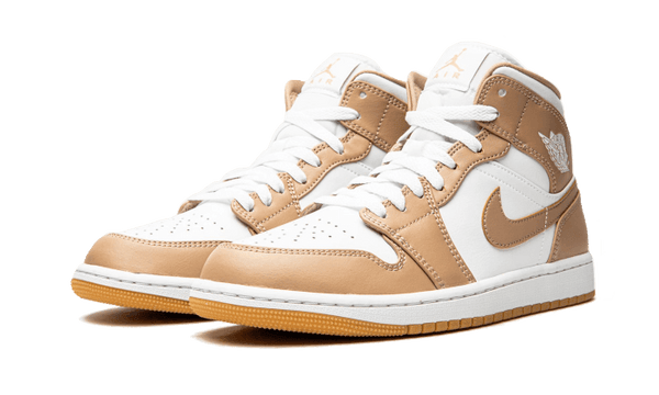 Air Jordan 1 Mid Tan Gum - Kup oryginalne Air Jordan 1 Mid Tan Gum 554724-271 - widok z drugiego boku - Sneakersy