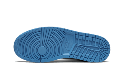 100% Oryginalne Air Jordan 1 Mid University Black White - widok z tyłu - 725.00 PLN