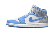 Air Jordan Air Jordan 1 Mid University Blue Grey niebiesko-biały - widok główny z boku | Saturaise.com