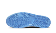 100% Oryginalne Air Jordan 1 Mid University Blue Grey - widok z tyłu - 720.00 PLN
