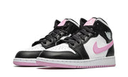 Air Jordan 1 Mid White Black Light Arctic Pink (GS) - zdjęcie 2