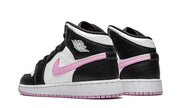 Air Jordan 1 Mid White Black Light Arctic Pink (GS) - zdjęcie 3