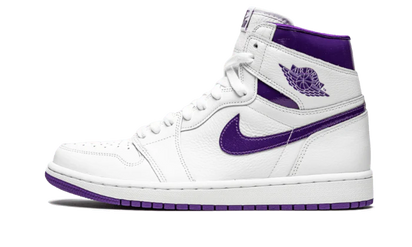 Air Jordan Air Jordan 1 Retro High Court Purple (2021) fioletowo-biały - widok główny z boku | Saturaise.com