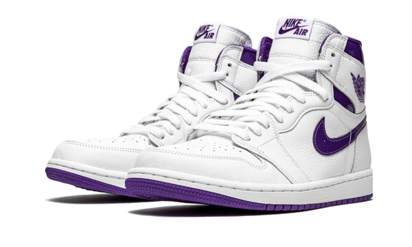Air Jordan 1 Retro High Court Purple (2021) - Kup oryginalne Air Jordan 1 Retro High Court Purple (2021) CD0461-151 - widok z drugiego boku - Sneakersy