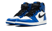 Kup oryginalne Air Jordan 1 Retro High Game Royal (2018) 555088-403 - widok z drugiego boku - Sneakersy