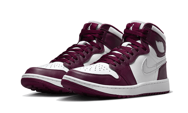 Air Jordan 1 Retro High Golf Bordeaux - Kup oryginalne Air Jordan 1 Retro High Golf Bordeaux DQ0660-103 - widok z drugiego boku - Sneakersy