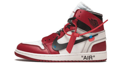 Air Jordan Air Jordan 1 Retro High Off-White Chicago "The Ten" biało-czerwony - widok główny z boku | Saturaise.com