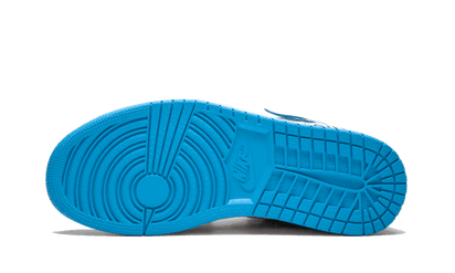 100% Oryginalne Air Jordan 1 Retro High Off-White University Blue - widok z tyłu - 7025.00 PLN