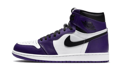 Air Jordan Air Jordan 1 Retro High OG Court Purple White fioletowo-biały - widok główny z boku | Saturaise.com