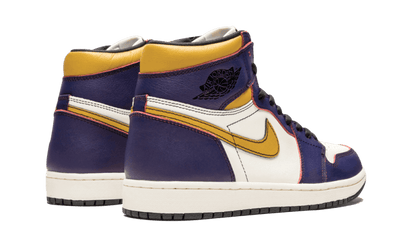 Buty Air Jordan Air Jordan 1 Retro High OG Defiant Nike SB Lakers - widok z przodu - Rozmiary EU