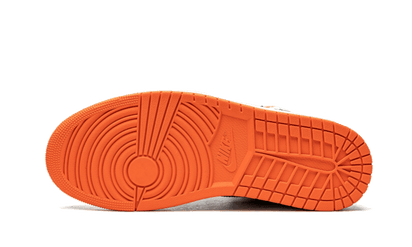 100% Oryginalne Air Jordan 1 Retro High OG Electro Orange - widok z tyłu - 1450.00 PLN