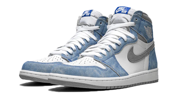 Air Jordan 1 Retro High OG Hyper Royal - Kup oryginalne Air Jordan 1 Retro High OG Hyper Royal 555088-402 - widok z drugiego boku - Sneakersy
