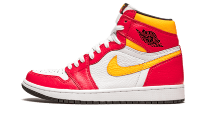 Air Jordan Air Jordan 1 Retro High OG Light Fusion Red czarny-biały - widok główny z boku | Saturaise.com