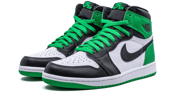 Air Jordan 1 Retro High OG Lucky Green - Kup oryginalne Air Jordan 1 Retro High OG Lucky Green DZ5485-031 - widok z drugiego boku - Sneakersy