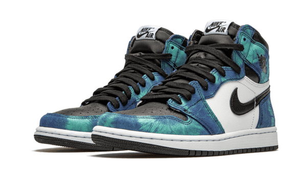 Air Jordan 1 Retro High Tie Dye - Kup oryginalne Air Jordan 1 Retro High Tie Dye CD0461-100 - widok z drugiego boku - Sneakersy