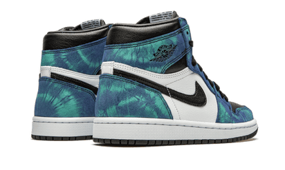 Buty Air Jordan Air Jordan 1 Retro High Tie Dye - widok z przodu - Rozmiary EU