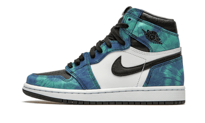 Air Jordan Air Jordan 1 Retro High Tie Dye czarny-biały - widok główny z boku | Saturaise.com