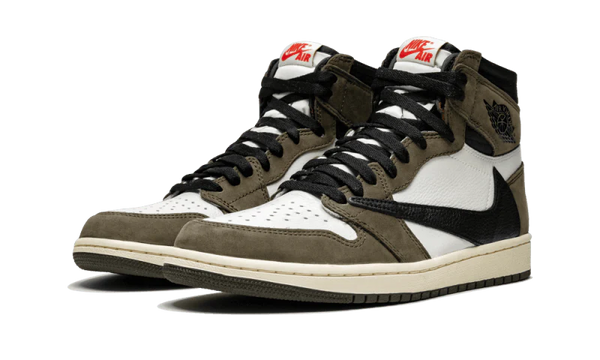 Air Jordan 1 Retro High Travis Scott "Cactus Jack" - Kup oryginalne Air Jordan 1 Retro High Travis Scott "Cactus Jack" CD4487-100 - widok z drugiego boku - Sneakersy